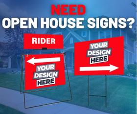 Open House Signs